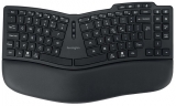 Tastatura Kensington KB675 EQ, reincarcabil, conexiune wireless sau bluetooth, plastic partial reciclat, negru